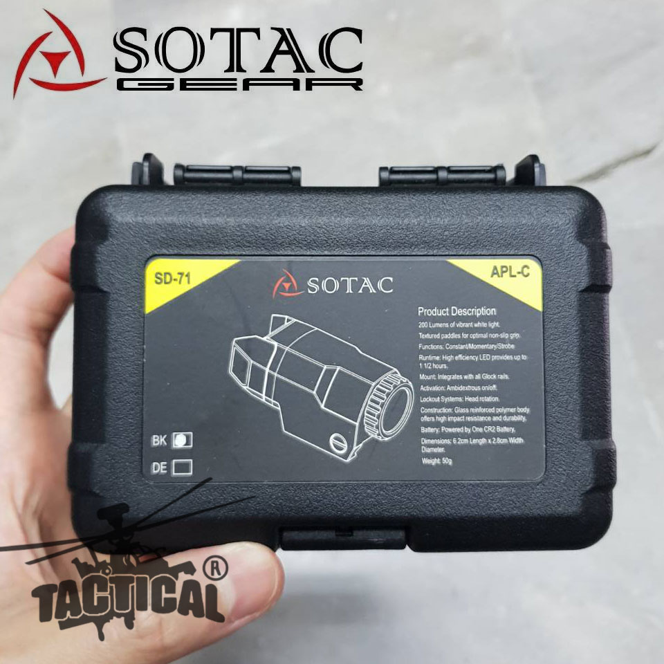 ไฟฉายติดปืนสั้น SOTAC รุ่น APL-C (Inforce)