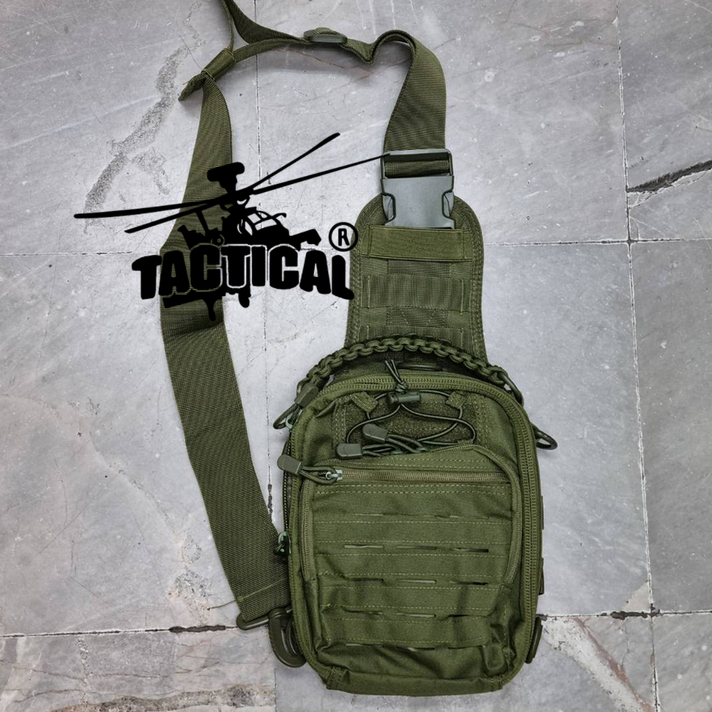 กระเป๋าสะพายเฉียงยุทธวิธี (Tactical Sling Bag)