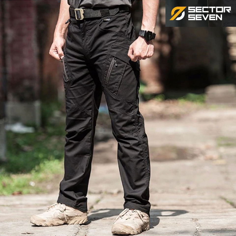 กางเกง Sector Seven IX9C ดำ ผ้าเบา ยืด กันน้ำ (ของแท้)