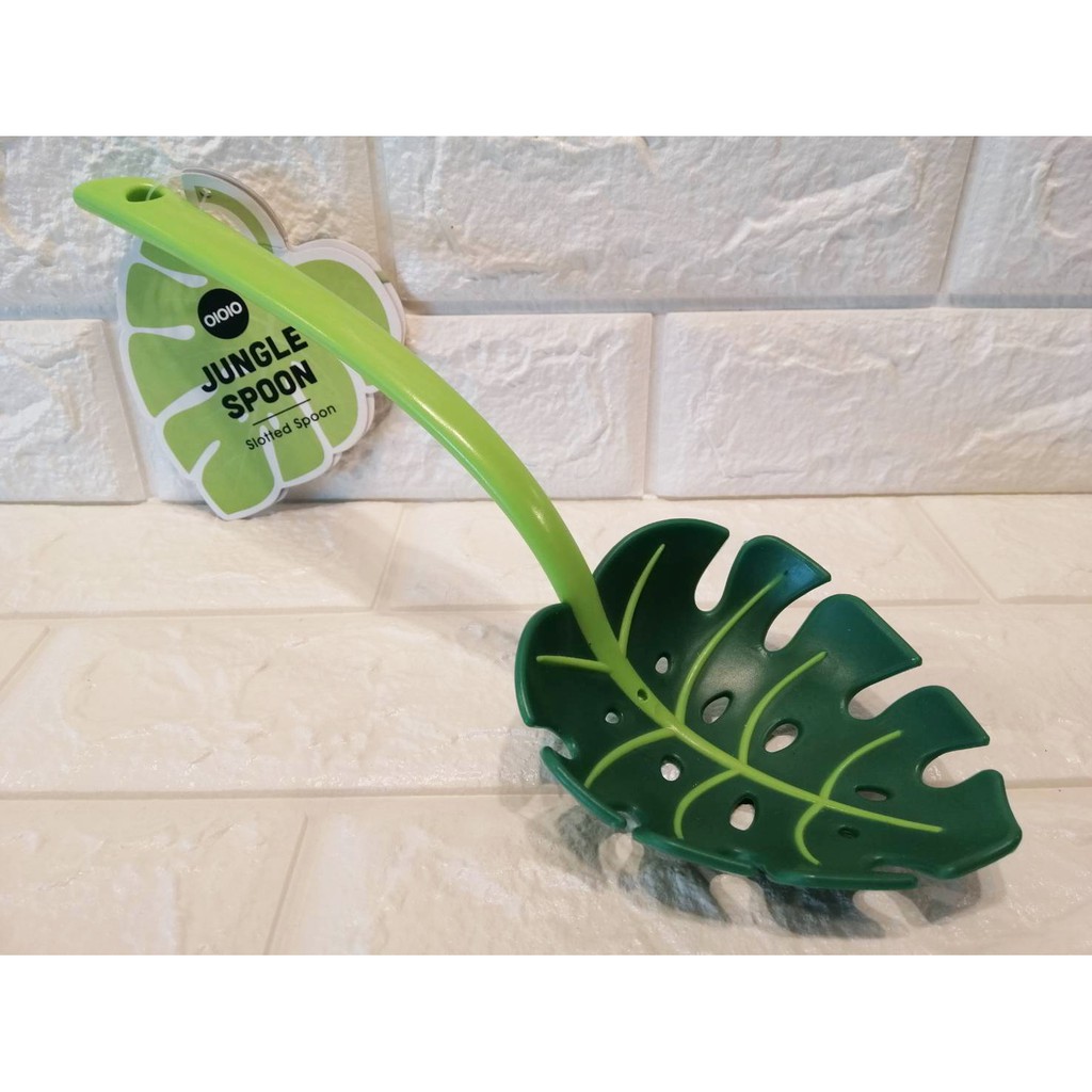 Akachan ทัพพีใบไม้ Jungle Spoon