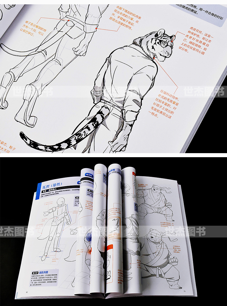 สอนวาดเคโมะKemono เล่ม2