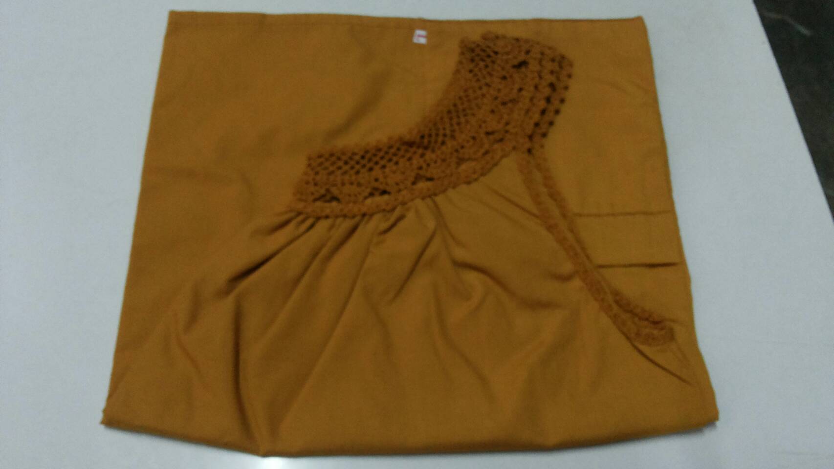 เสื้อคอกระเช้า-โครเชต์ใหญ่ L