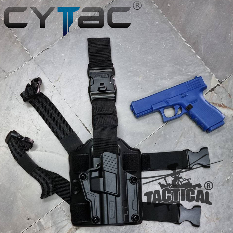 (งานแท้) ซองปืน Mega-Fit (Gen 2) + เพลทรัดขา Cytac