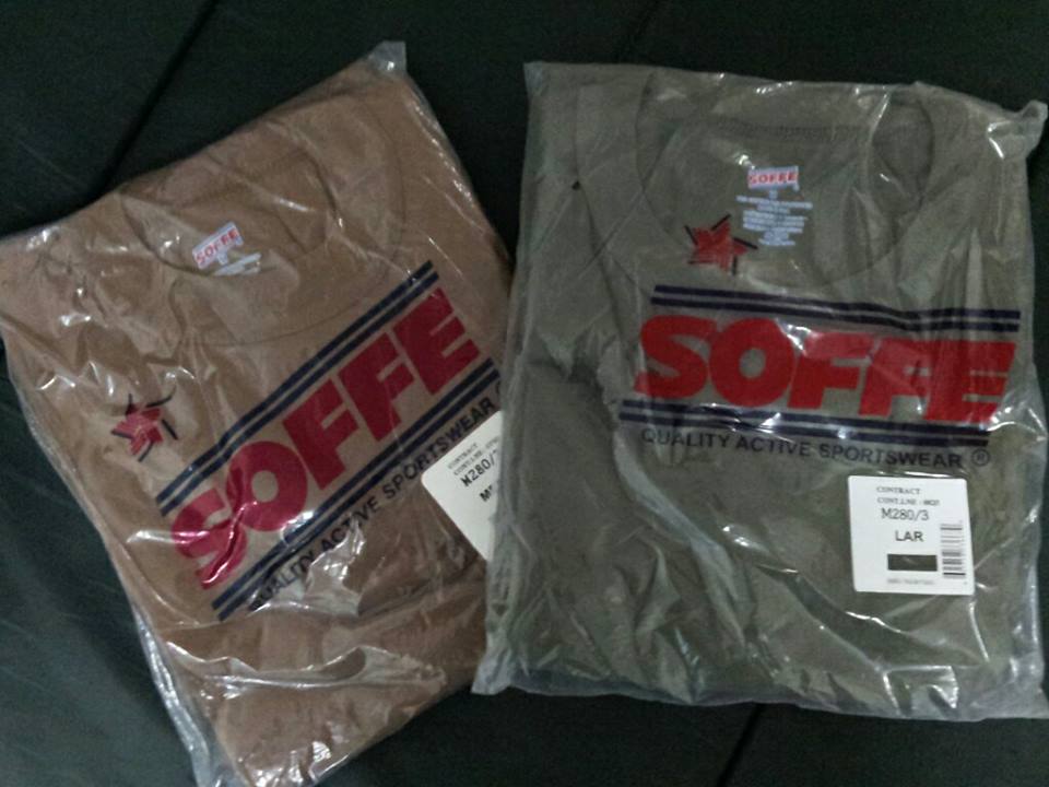 เสื้อยืด SOFFE (แพ็ค 3 ตัว)