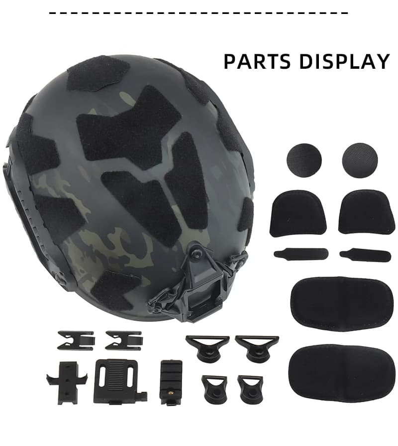 หมวก FAST SF SUPER HIGH CUT รุ่นปรับขนาดได้