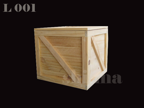 กล่องไม้แท้เก็บแผ่นเสียง 34x34