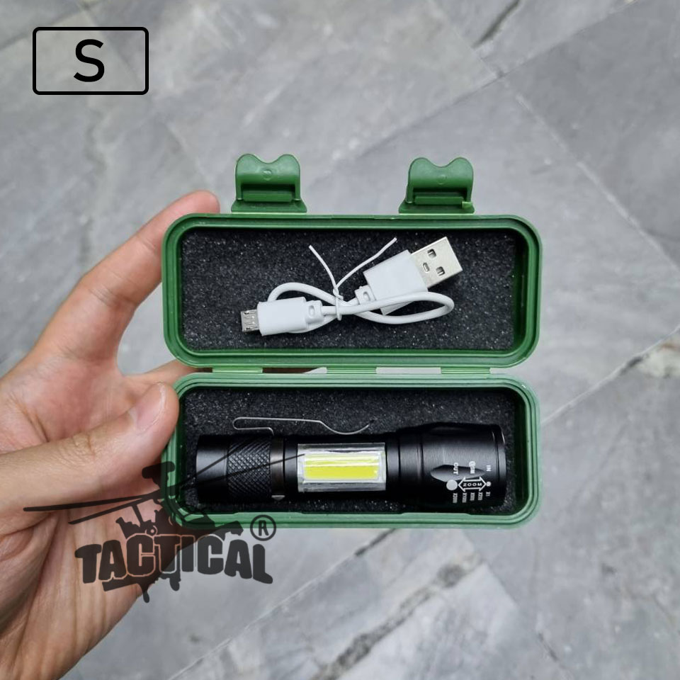 ไฟฉาย LED ชาร์จ USB (สว่าง)