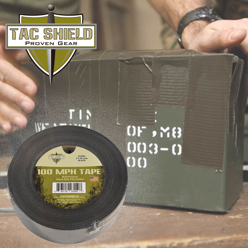 เทปกาวสำหรับงานหนัก (Tac Shield 100 MPH Heavy Duty Tape)