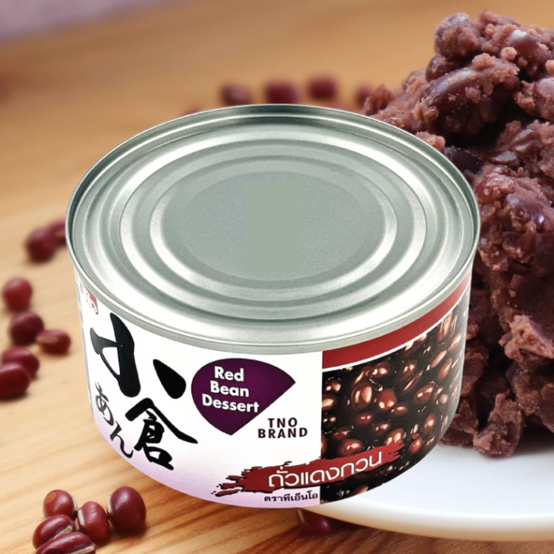 OKURA ถั่วแดงกวน บรรจุกระป๋อง CANNED BEAN 430g/กระป๋อง รหัส 1306