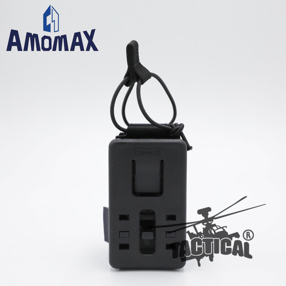 เพ้าแม็กกาซีนเดี่ยว รุ่นใส่แม็กปืนสั้น/ปืนยาว ยี่ห้อ Amomax