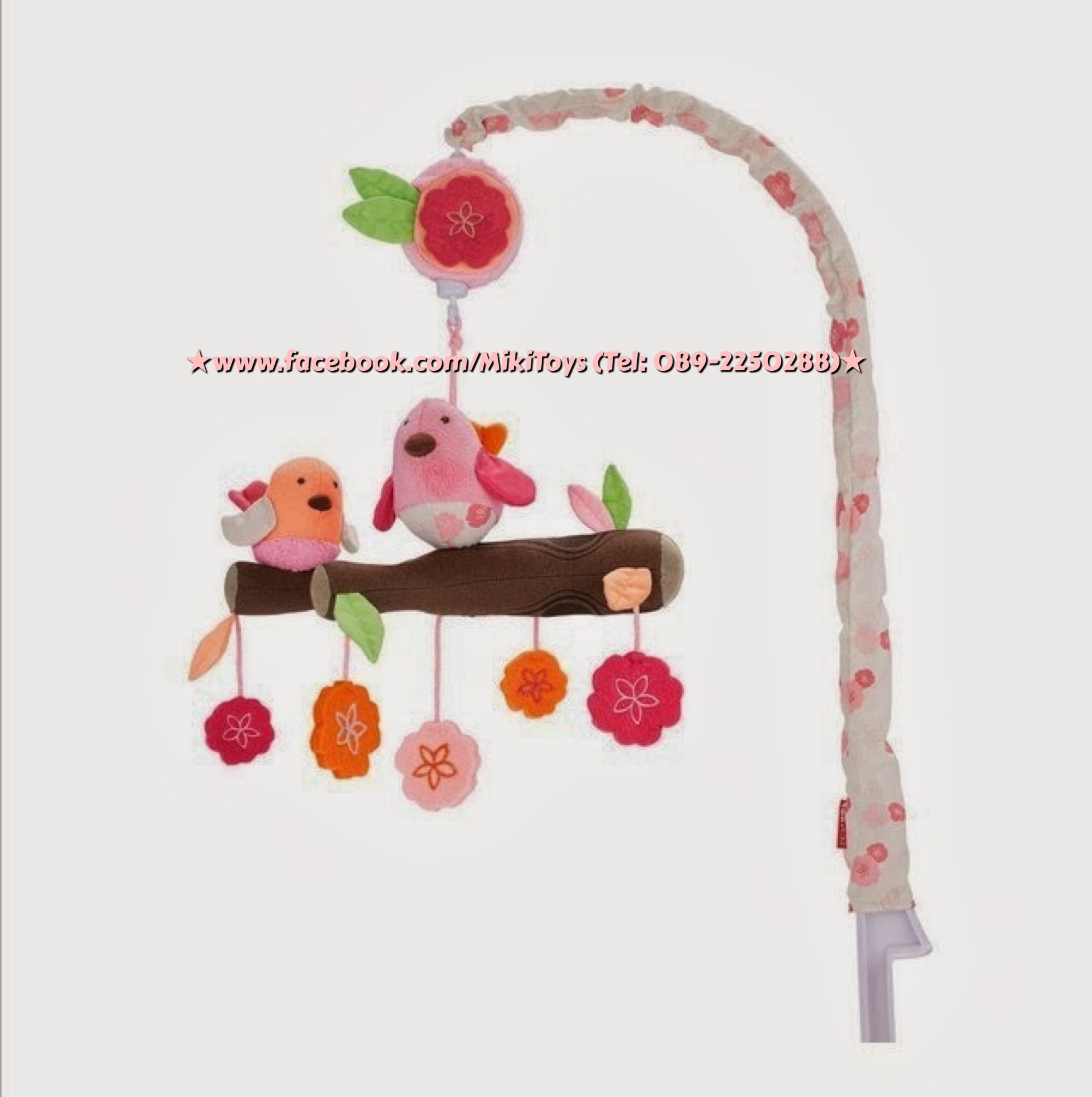 โมบาย Skip Hop รุ่น Spring Birdie Musical Crib Mobile