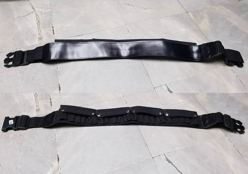 เข็มขัดลูกซอง มีฝาปิด