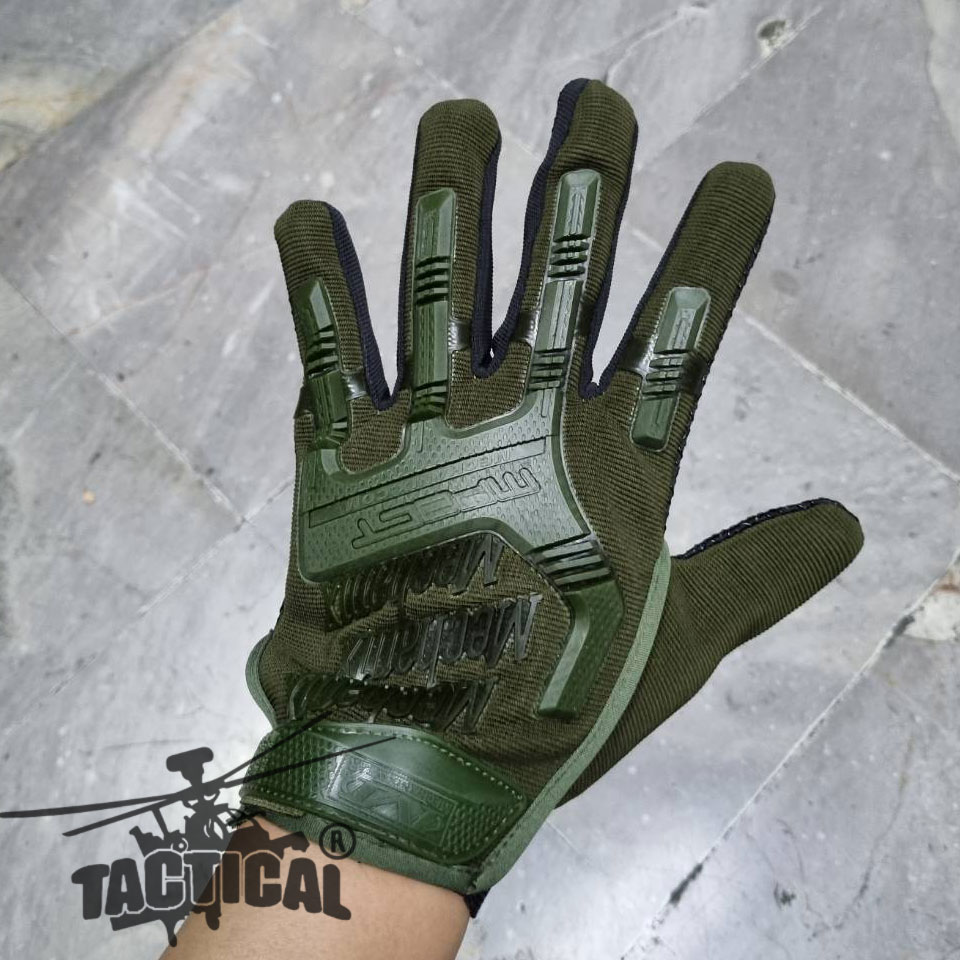 ถุงมือเต็มนิ้ว Mechanix รุ่น M-Pact (บาง) Free Size