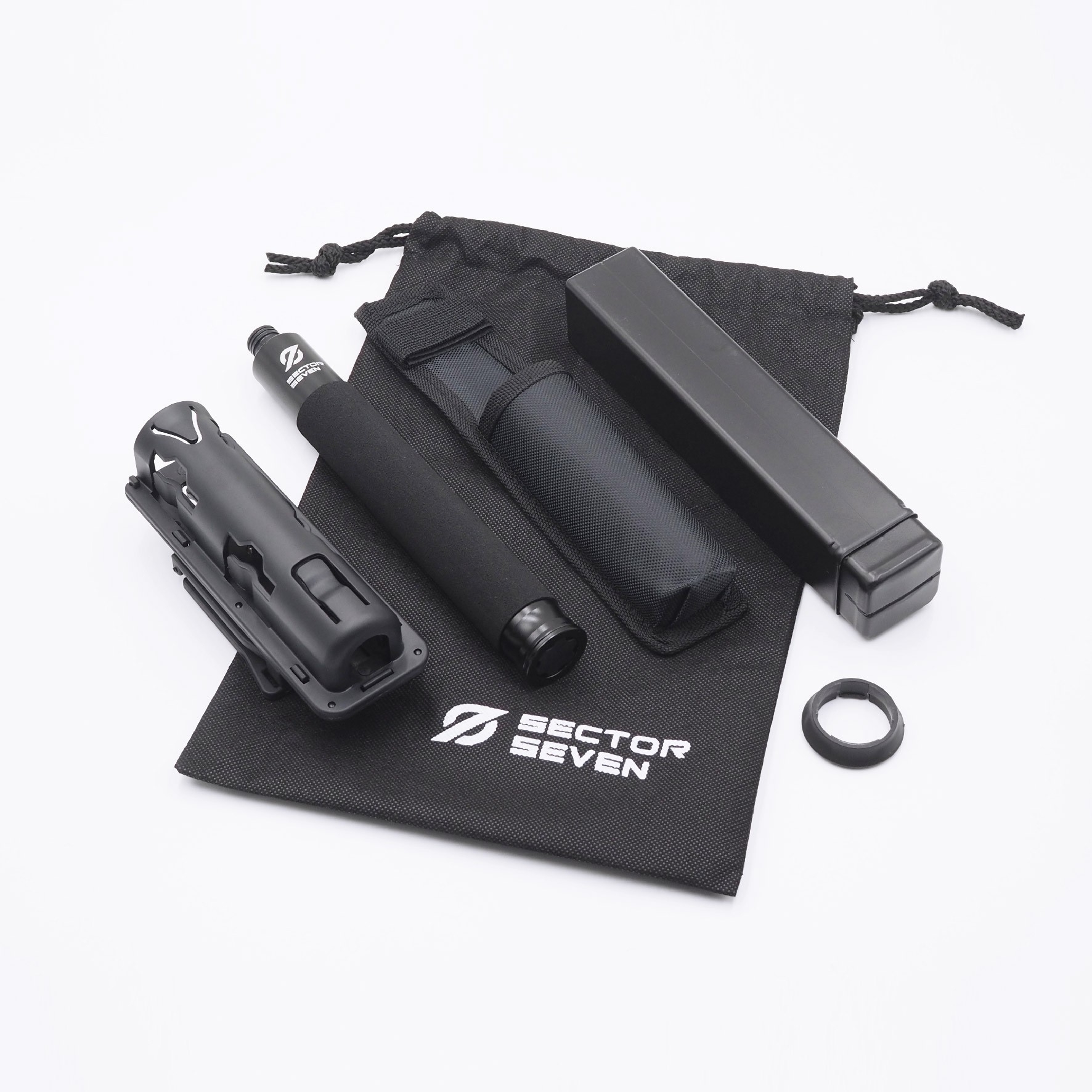 ดิ้วกดตูด 20 นิ้ว + ซองไฟเบอร์ ทน เก็บง่าย (ของแท้ Sector Seven)