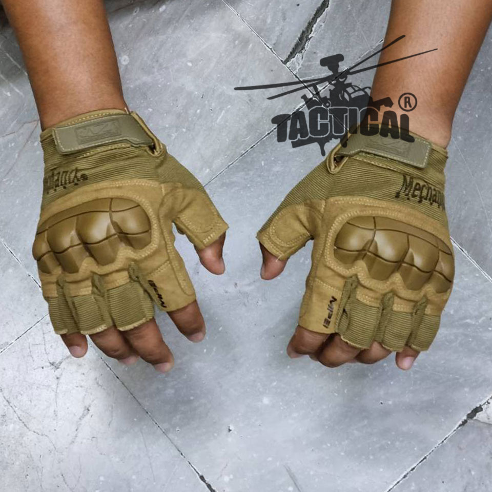 ถุงมือครึ่งนิ้ว Mechanix M-Pact 3