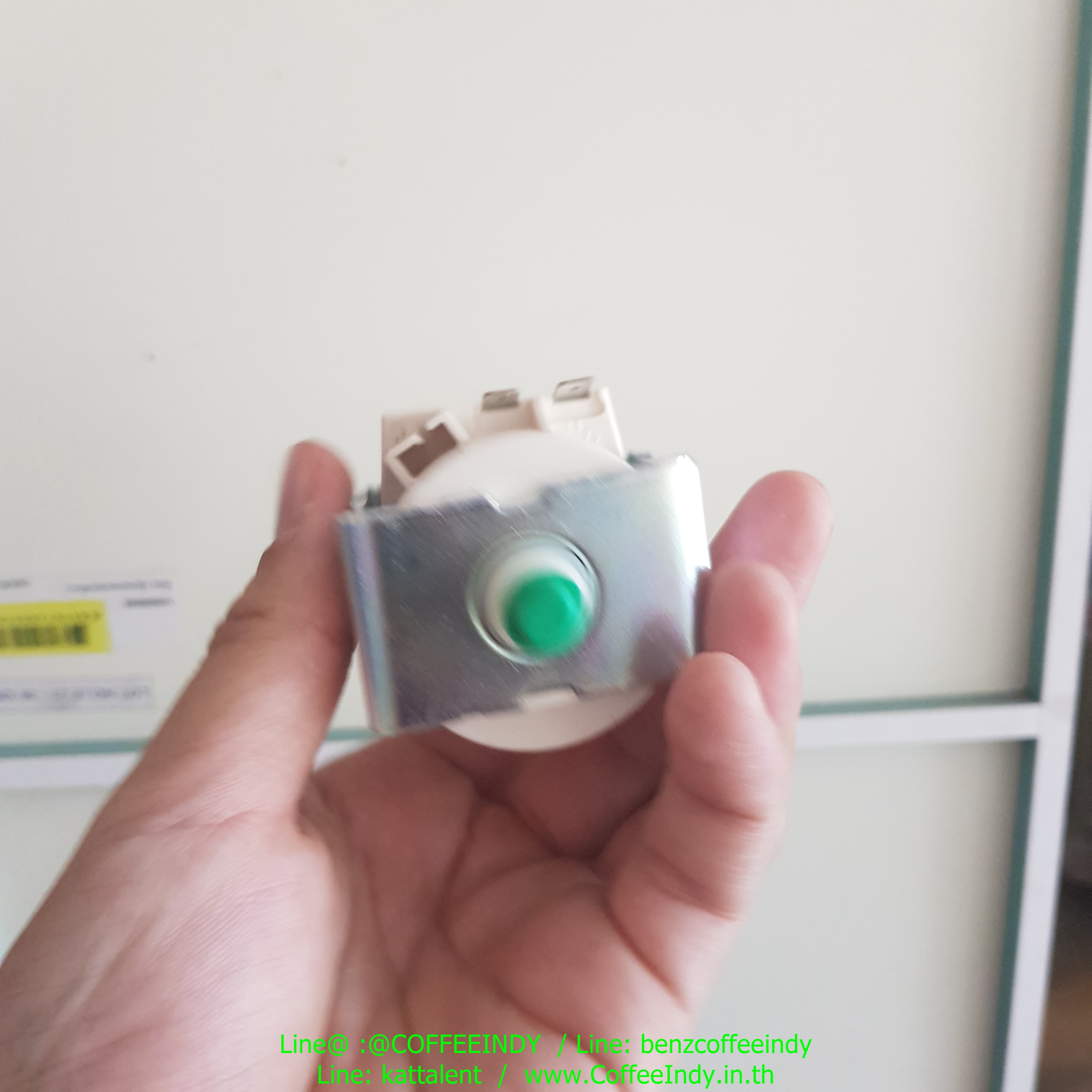 PUMP OLAB อะไหล่ปั๊มน้ำเครื่องชงกาแฟขนาดเล็ก รุ่นแกนทองเหลือง อะไหล่แท้ ไอแมดโมกิต้า Mokita รหัส 0878
