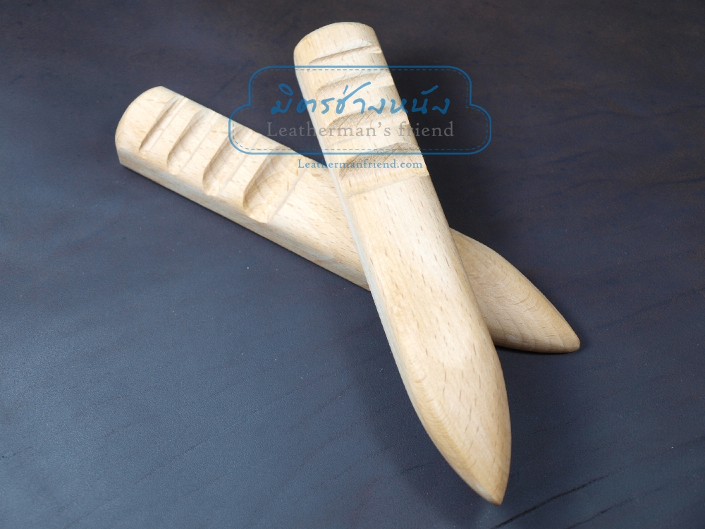 ไม้ขัดขอบหนังด้ามแบน 4 ร่อง