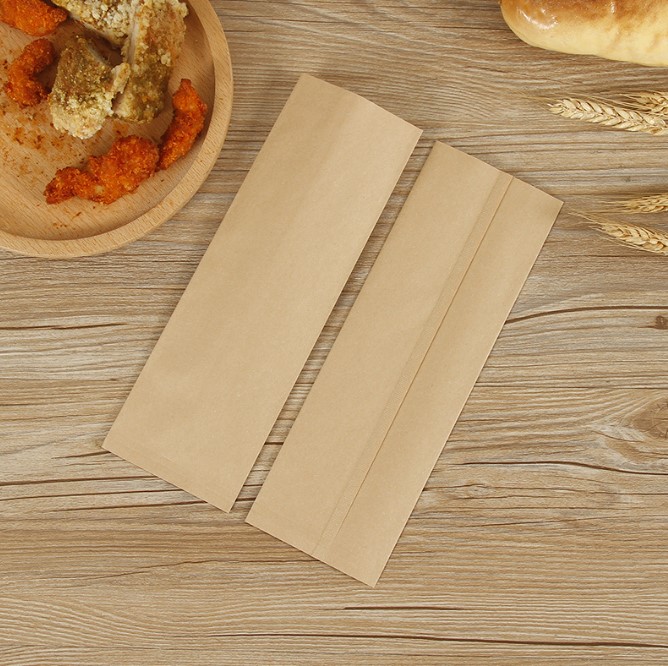 ซองกระดาษใส่ตะเกียบ-ช้อน-อาหาร เคลือบกันน้ำ-น้ำมัน (แพ็ค 100 ชิ้น)