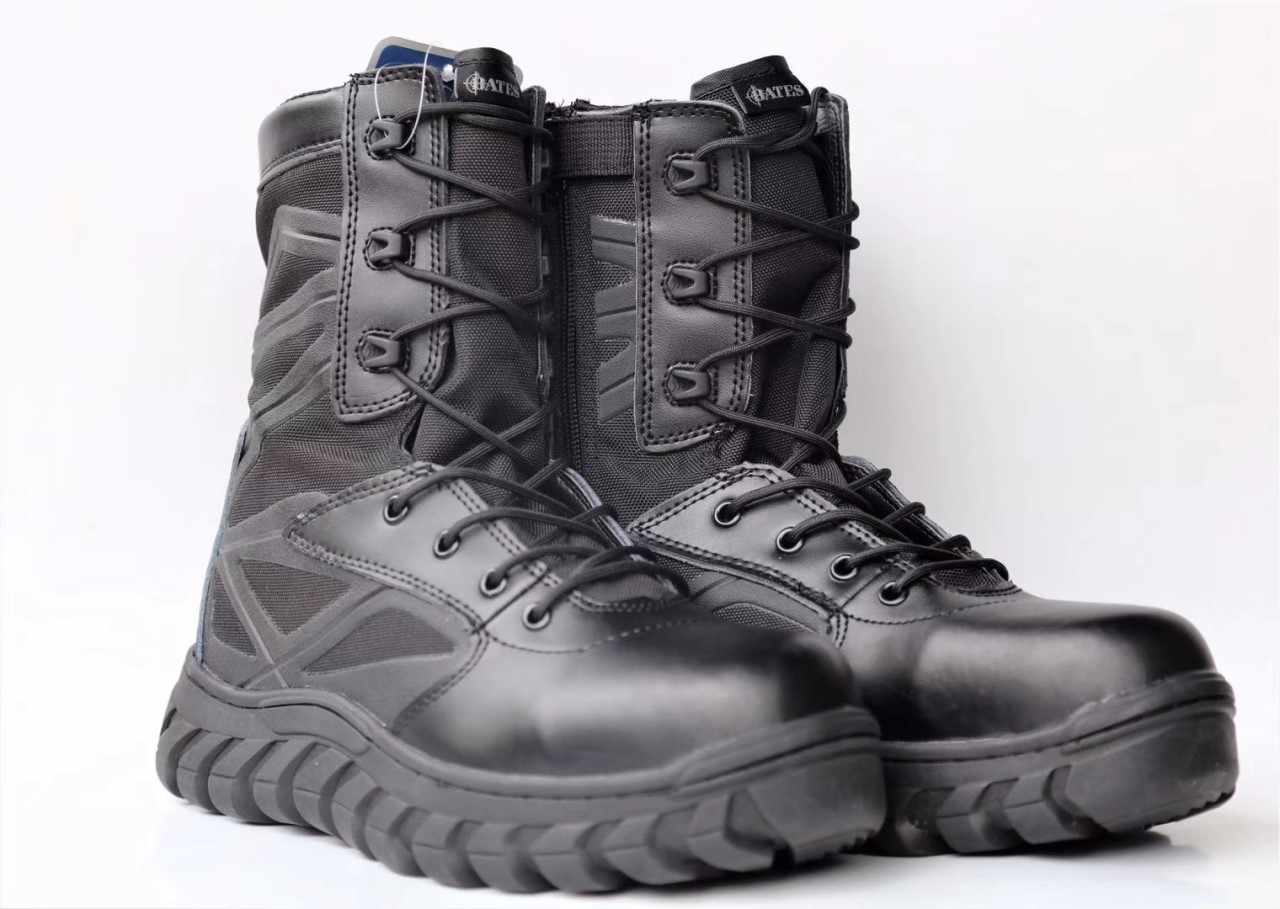 รองเท้า BATES ดำ พื้นหนา ผ้า Cordura