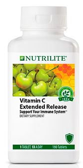 Nutrilite Vitamin C Extended Release วิตามิน ซี 500mg ชนิดละลายช้า ช่วยเพิ่มภูมิต้านทานร่างกาย ป้องกันการเป็นหวัด ผิวพรรณสวยใสขึ้น Amway USA