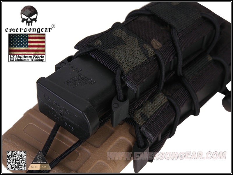 เพ้าแม็กเดี่ยว Emerson 5.56 พร้อมเพ้าแม็กปืนสั้น