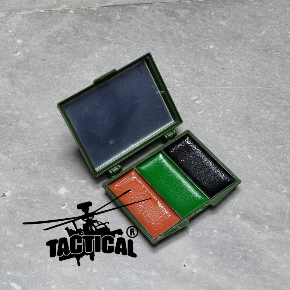 สีพรางหน้า 3 สี