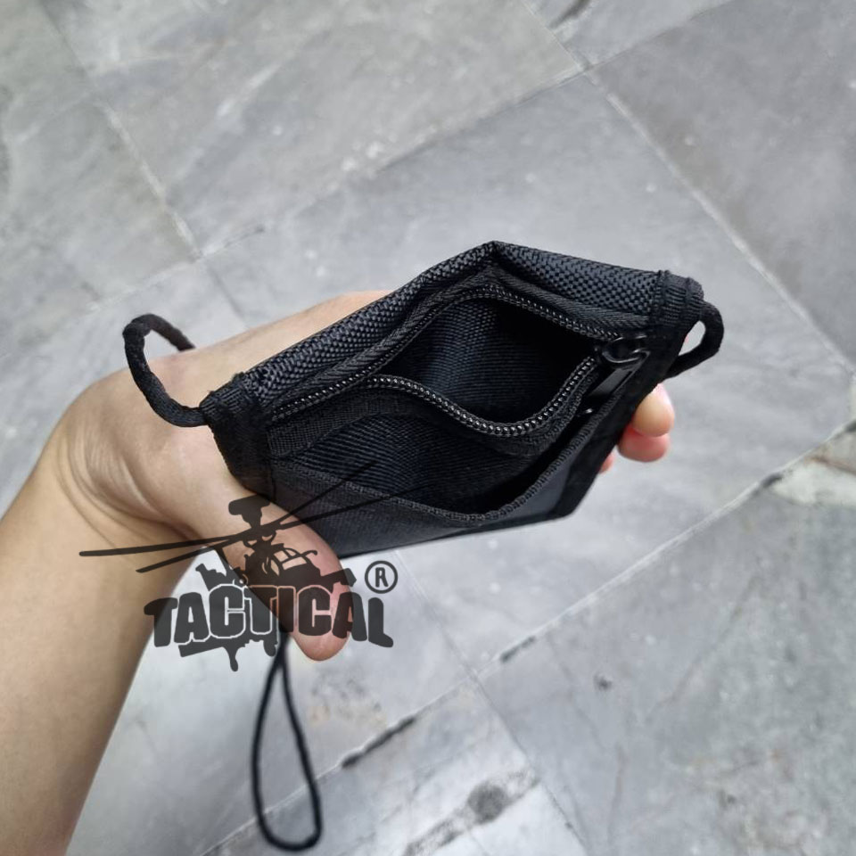 กระเป๋าคล้องคอ ผ้า (ตีนตุ๊กแก)