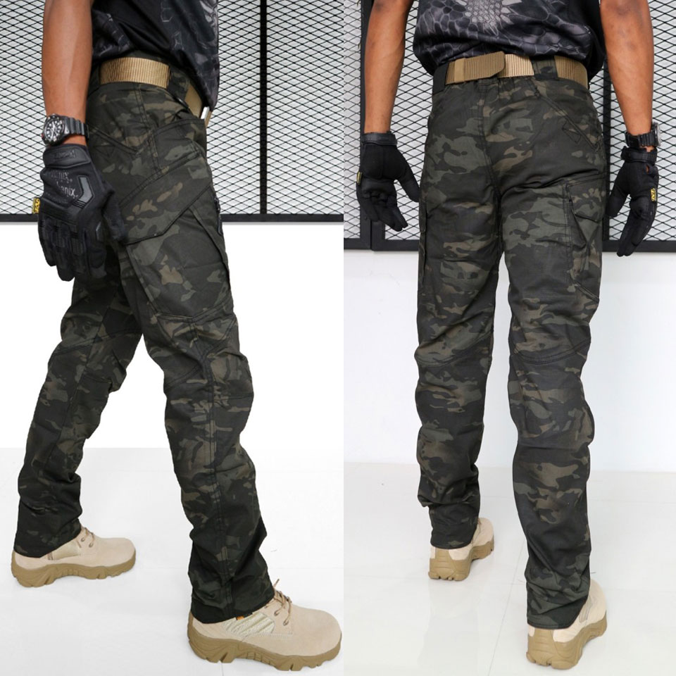 กางเกง Sector Seven IX9C มัลติแคมดำ MCBK ผ้าเบา ยืด กันน้ำ (ของแท้)