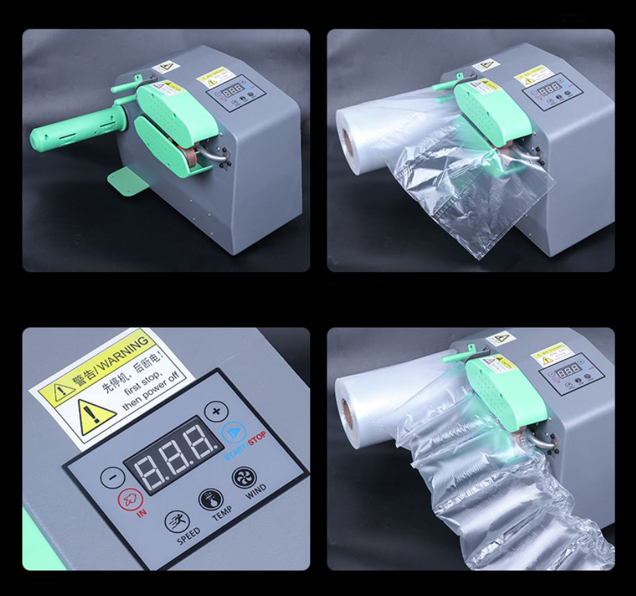 หมอนลมกันกระแทกแบบต่อเนื่อง (เป่าด้วยเครื่องเท่านั้น) ความยาว 300 เมตร