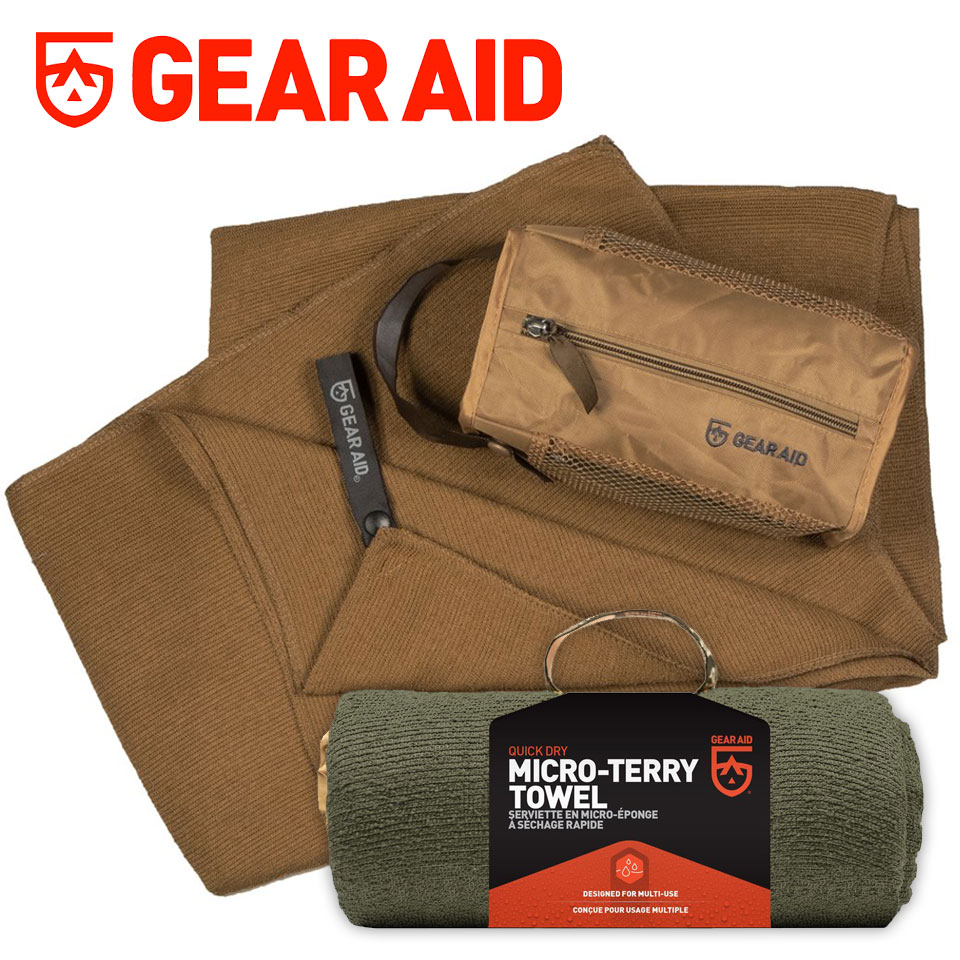 ผ้าเช็คตัว Micro-Terry Towel (GEAR AID)