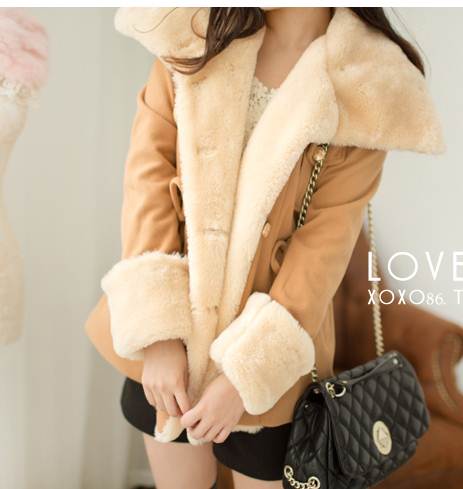 PreOrderไซส์ใหญ่ - เสื้อกันหนาวไซส์ใหญ่ คนอ้วน เป็นผ้าขนสัตว์ อุ่น ๆ สี : ดำ / แดง / กากี / น้ำเงิน