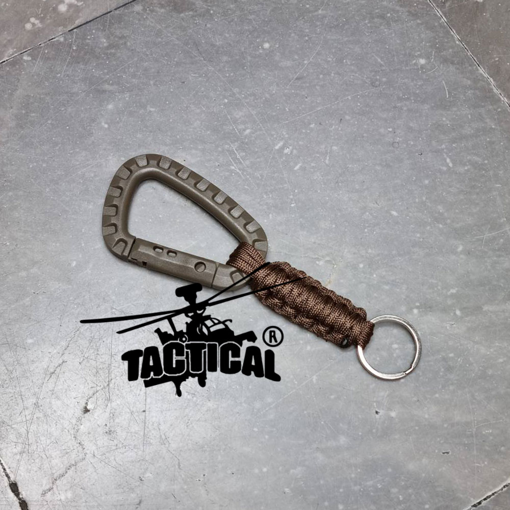 (รวม) พวงกุญแจเชือก Carabiner Tactical Link