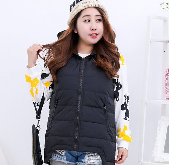 PreOrderคนอ้วน - เสื้อกั๊กกันหนาวแฟชั่น ไซส์ใหญ่ คนอ้วน ผ้าร่ม พร้อมHood สี : เขียวทหาร / ส้ม / ดำ / เขียว / ฟ้า