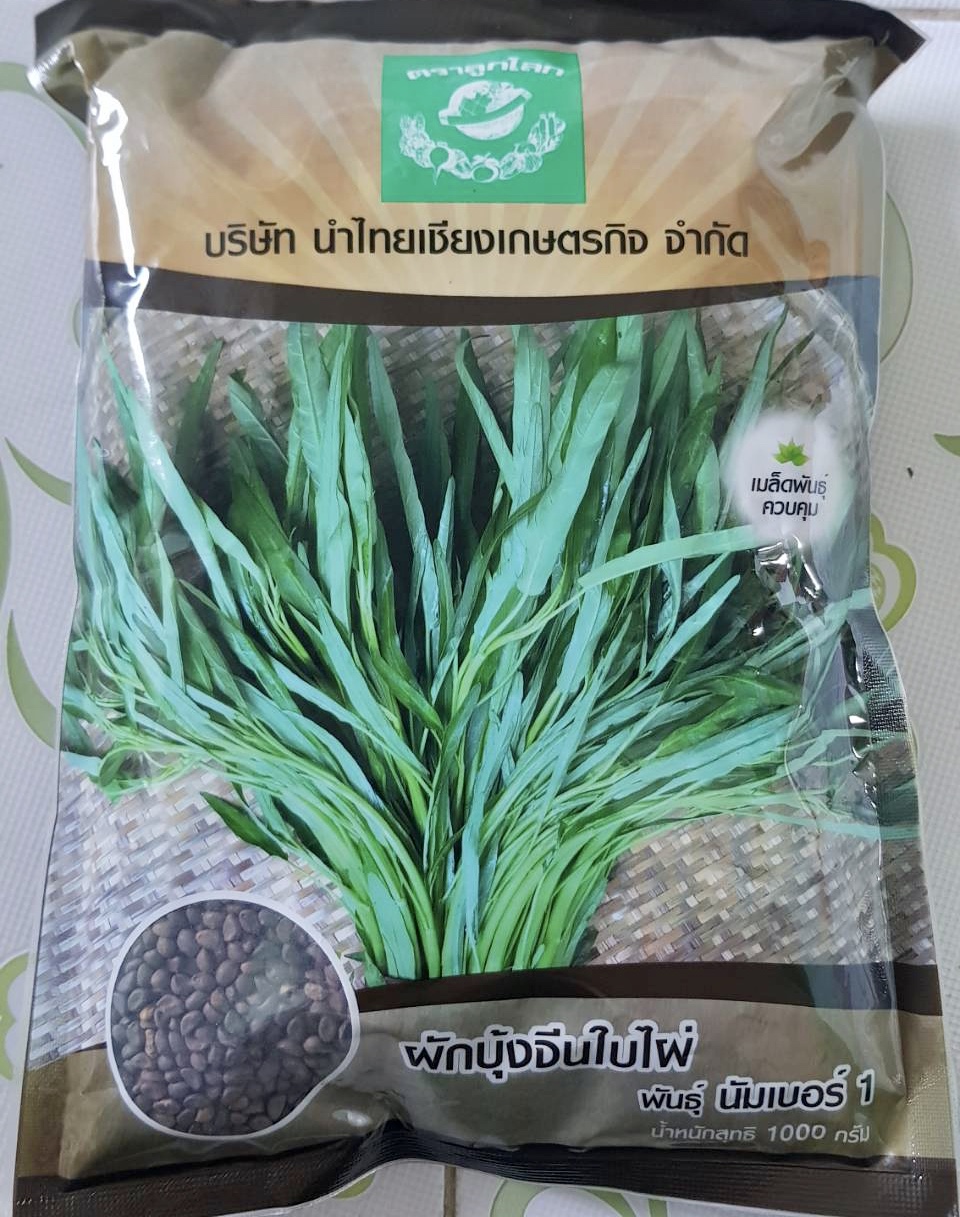 ผักบุ้ง ผักบุ้งใบไผ่ ผักบุ้งเรียวไผ่ (1 กก.)