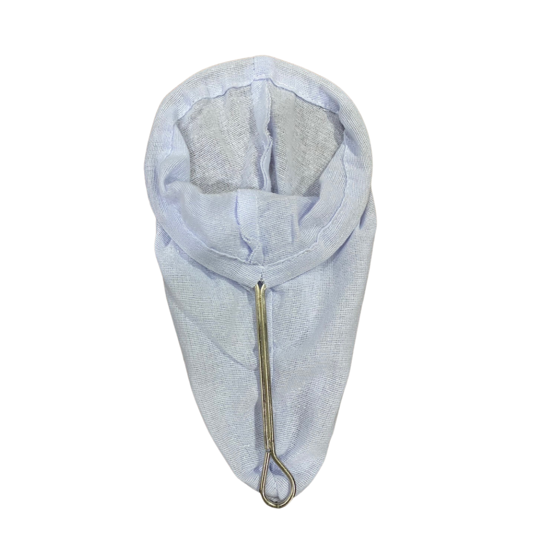 ถุงชงชาใหญ่ สำหรับกรองใบชาและกาแฟโบราณ แบบมีด้ามจับ ยาว 14 ซม. รหัส 0437