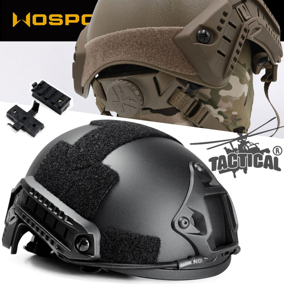 หมวก FAST MH (ปรับขนาดได้) Wosport