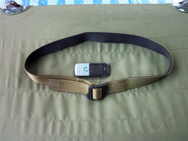 เข็มขัด 2 ด้าน หัวดำ