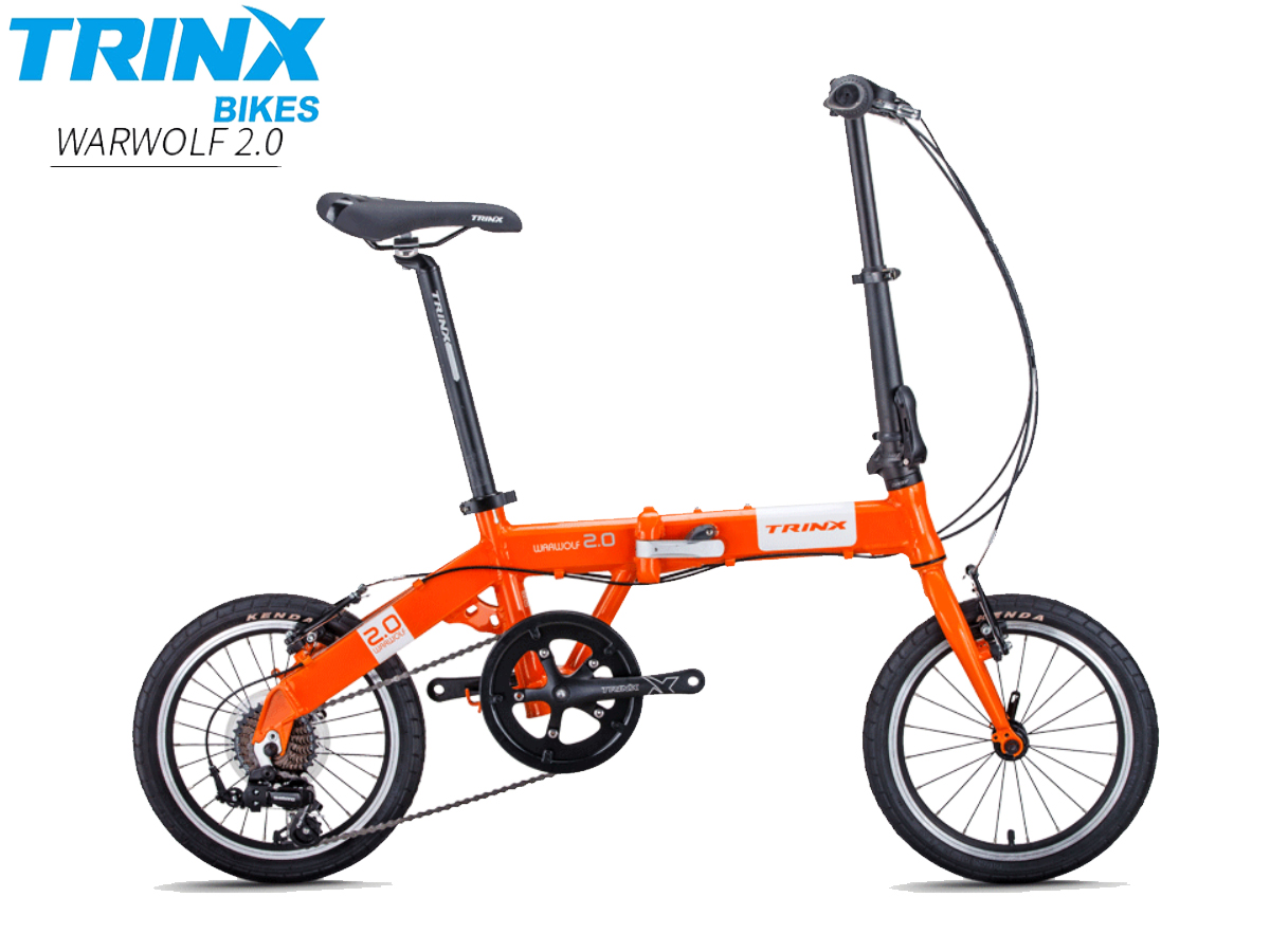จักรยานพับได้ TRINX Warwolf2.0 เฟรมอลูมิเนียม ล้อ16นิ้ว