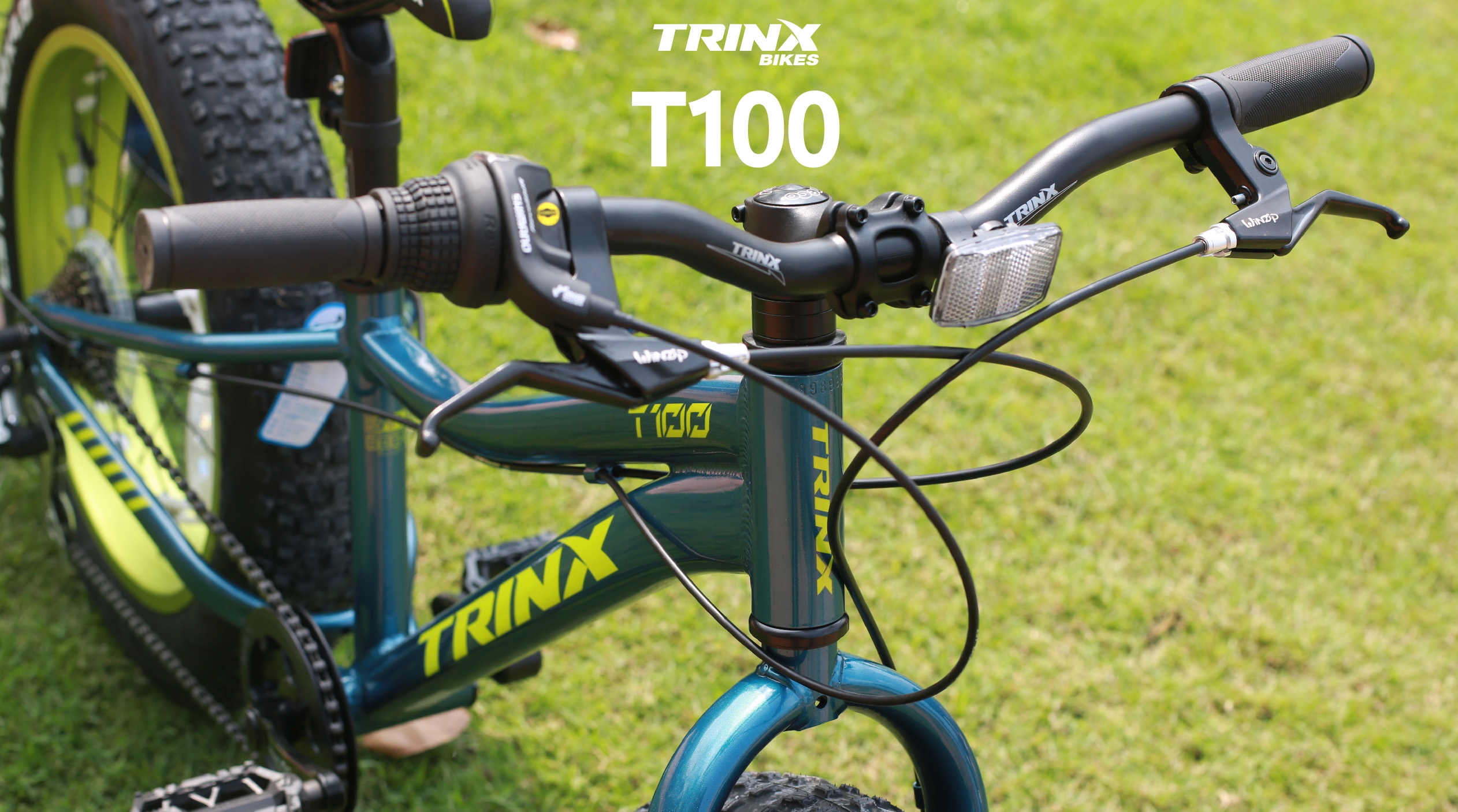 จักรยานเสือภูเขา TRINX T100 เฟรมอลูมิเนียม ล้อ 20 นิ้ว
