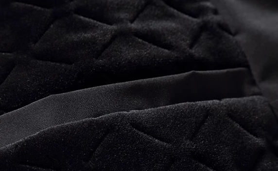 M2324-0019 เสื้อกันหนาวผู้ชายไซส์ใหญ่ บุนวม ลายเท่ๆ จ้า