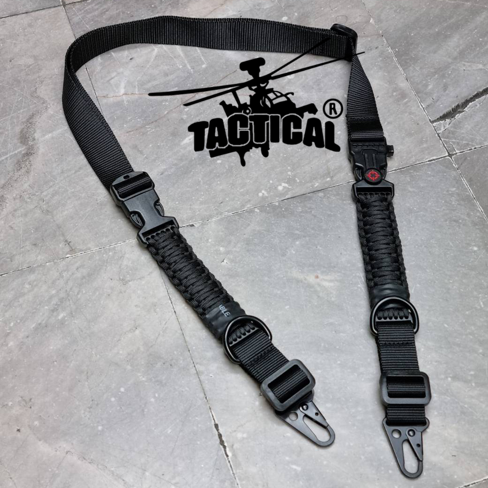 สายสะพายปืนเชือกพาราคอร์ด 2 จุด
