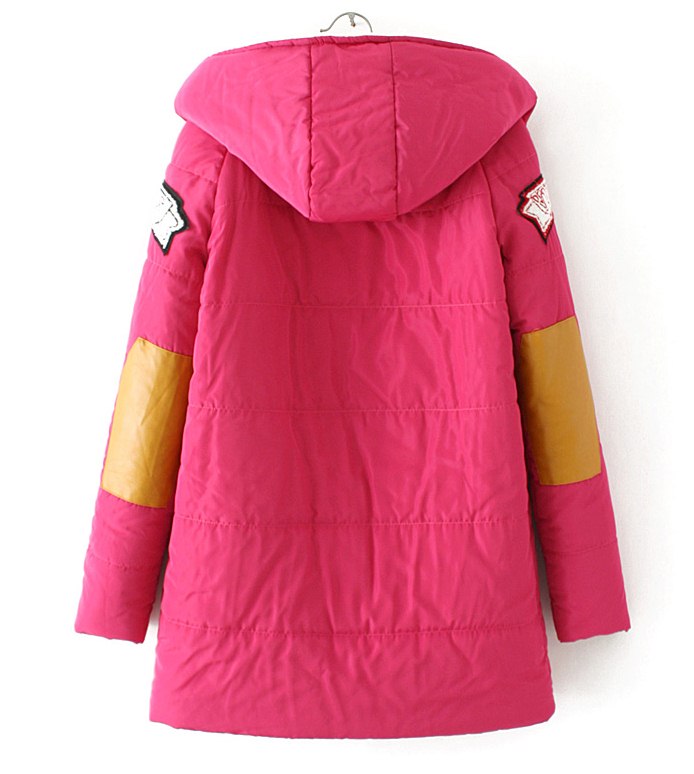 PreOrderคนอ้วน - เสื้อกันหนาวแฟชั่น ไซส์ใหญ่ คนอ้วน บุนวมหนา มีHood(รุ่นนี้ไม่มีลายด้านหลัง) สี : เขียว / ดำ / กุหลาบแดง