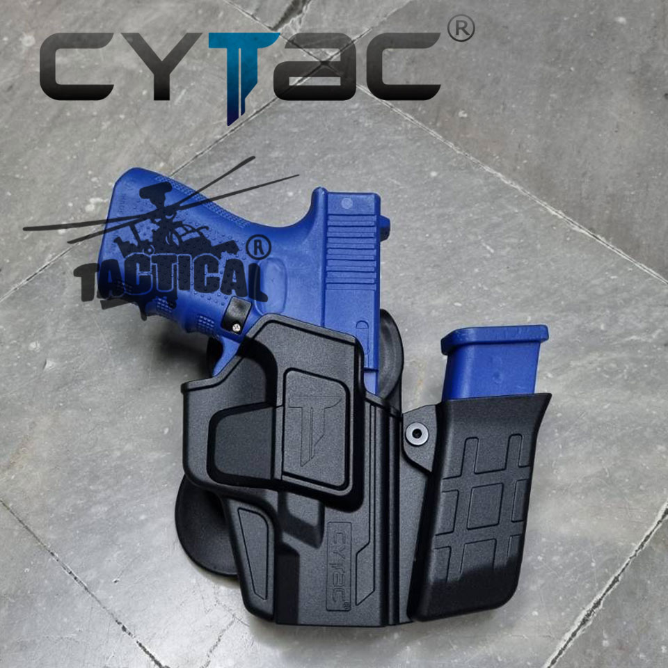 (ของแท้) ซองพกนอก Cytac ปลดนิ้วชี้ + ซองแม็ก