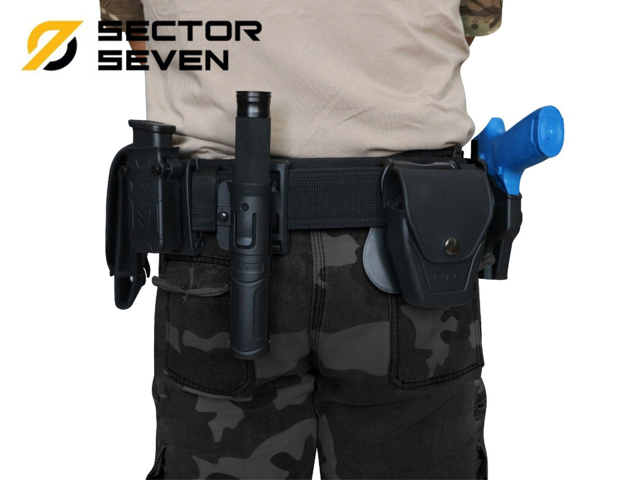 เข็มขัด 191 บุนวม Sector Seven หัว Safety-Lock