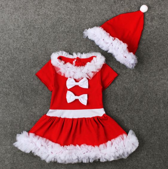 ชุดกระโปรงสีแดงใส่ในงานคริสต์มาสและเทศกาลต่างๆ