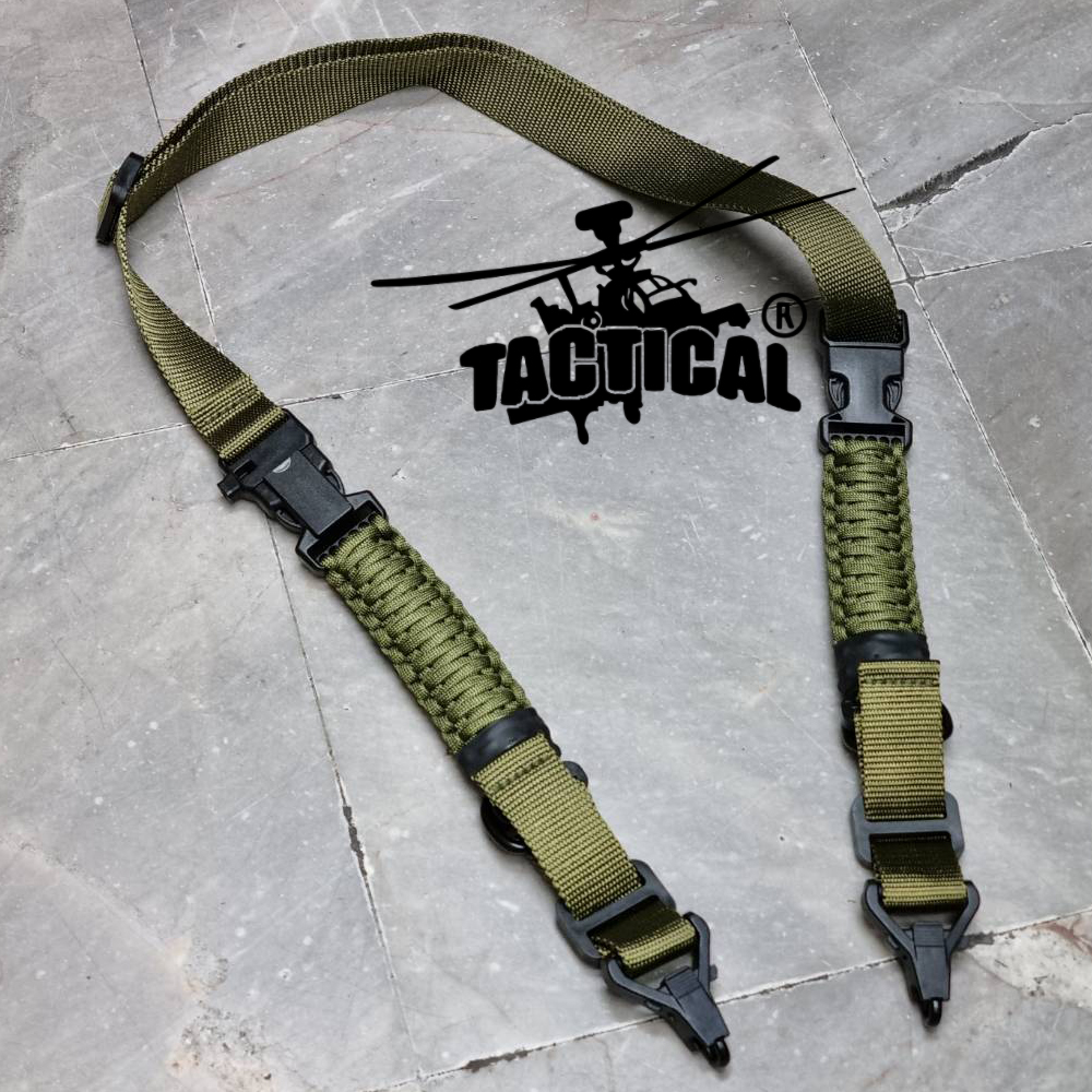 สายสะพายปืนเชือกพาราคอร์ด 2 จุด