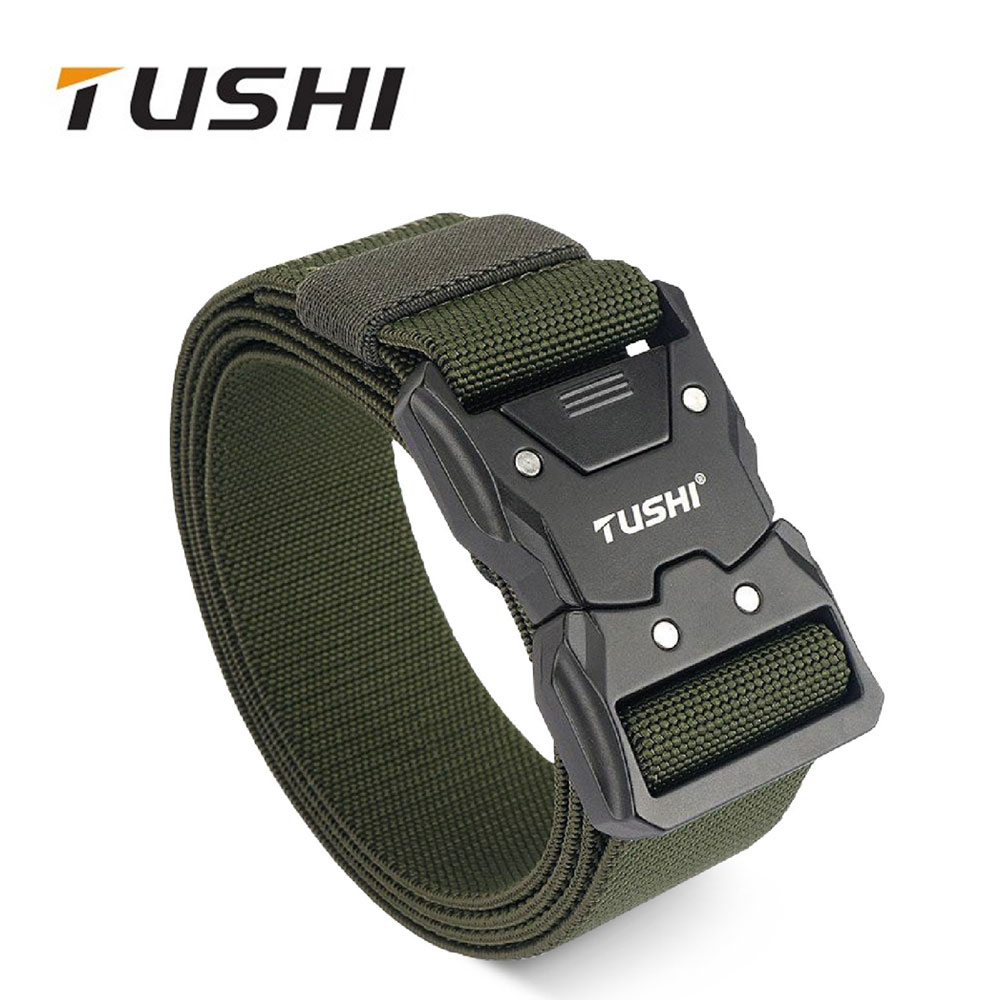 เข็มขัดสายยางยืด หัวปลดไว รุ่น 909