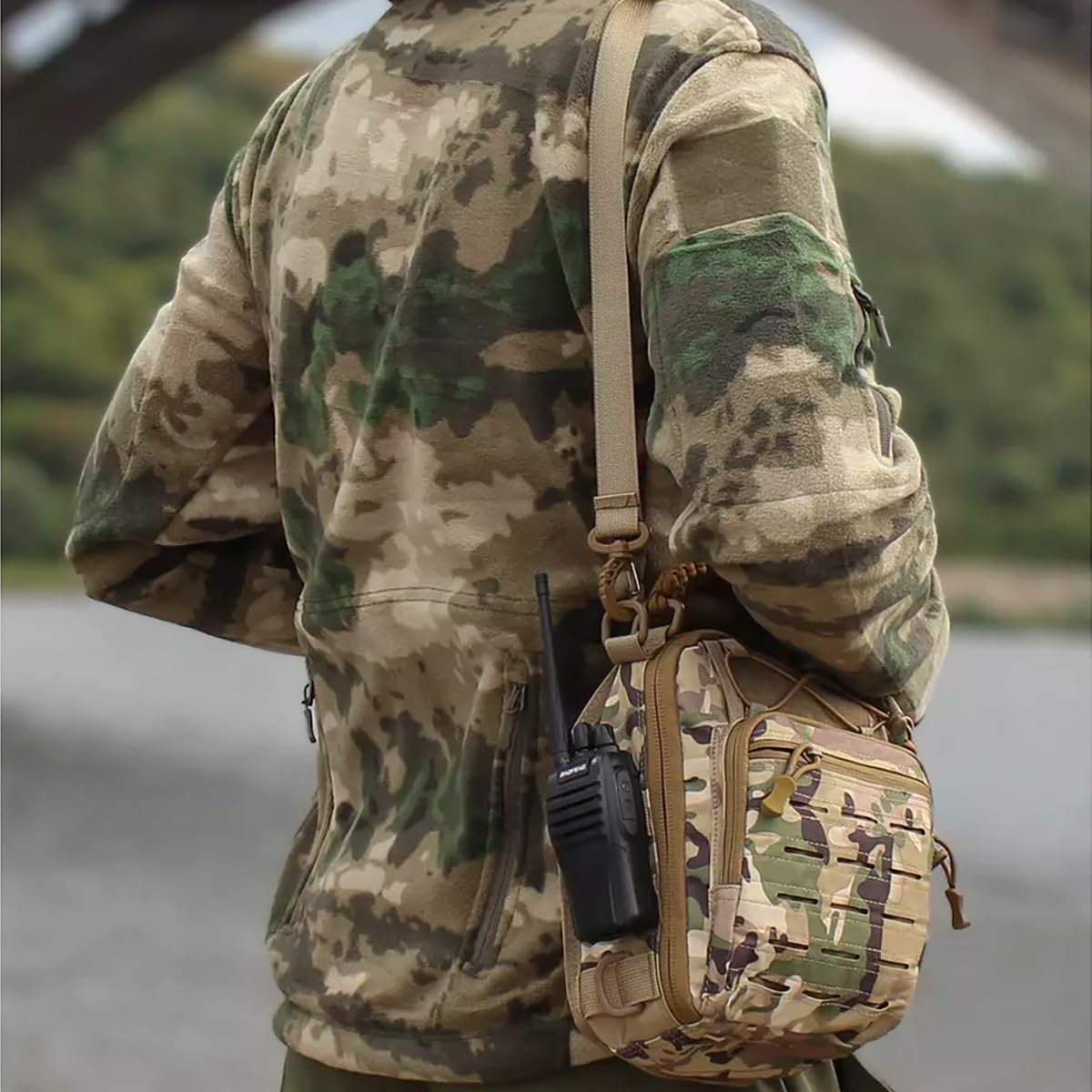 กระเป๋าสะพายเฉียงยุทธวิธี (Tactical Sling Bag)