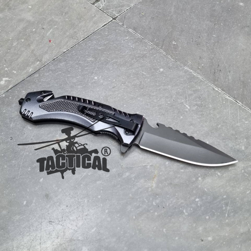 มีดพับ JEEP ลายไม้