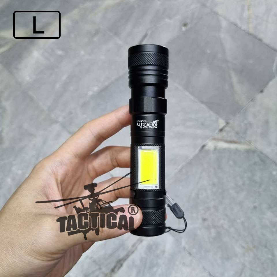 ไฟฉาย LED ชาร์จ USB (สว่าง)